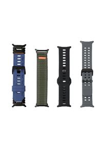 4smarts , Smartwatch-Armband »4er Set Alpha für Samsung Galaxy Watch Ultra« , bunt