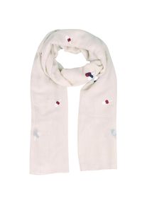 Capelli New York , Modeschal, mit Eis-Stickereien , beige