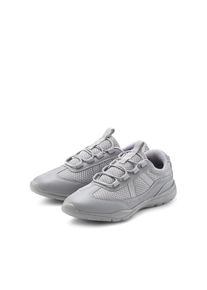 Lascana, Unisex, Lascana Sneaker &raquo;Freizeitschuh, Halbschuh,&laquo; zum Reinschl&uuml;pfen mit elastischen Schn&uuml;rb&auml;ndern VEGAN, grau, 43, Mit elastischen 