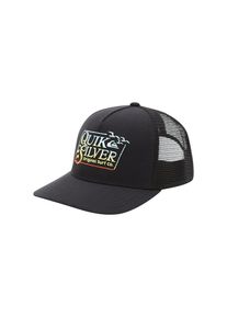 Quiksilver , Damen , Trucker Cap »Clean Mess« , schwarz , Strukturiertes 5-Panel-Design