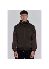 Siksilk , Kurzjacke »Jacke Aop Windbreaker« , braun , Jacke
