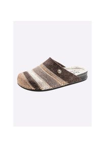 Hausschuh , beige , hochwertiger Filz