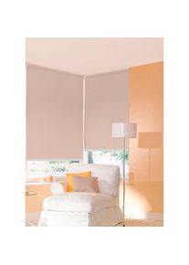 Seitenzugrollo »One size Style uni« Lichtschutz ohne Bohren freihängend Made in Germany , beige , SUNLINES , Obermaterial: 80% Polyester, 15%...