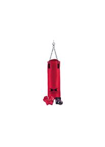 HAMMER , Boxsack »FIT«, (Set, mit Trainings-DVD-mit Boxhandschuhen) , rot