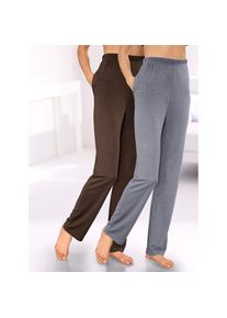 feel good , Schlupfhose , braun , Jersey-Hose in Interlock-Qualität