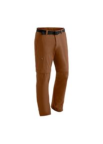 Maier Sports , Funktionshose »Tajo« Herren Wanderhose, zipp-off Outdoor-Hose, 4 Taschen, Regular Fit , braun , Funktionale Wanderhose – ideal für...