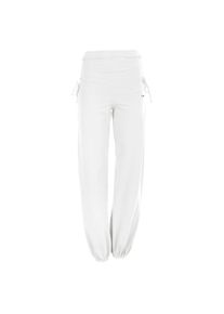 WINSHAPE , Sporthose »WH1«, mit seitlicher Raffung , weiss , Lockere Hose mit geradem Bein
