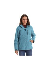 Killtec , Outdoorjacke »KOW 140 WMN JCKT« , blau , Damen Funktionsjacke mit regulierbarer, abzippbarer Kapuze