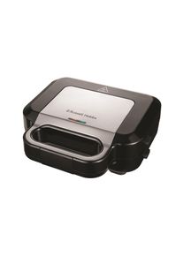 Russell Hobbs , Sandwichmaker »Creations 3 in 1 750 W«, 750 W , schwarz , Rutschfeste Füsse für sicheren Stand
