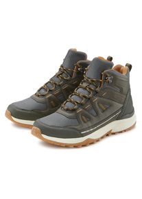 John Devin , Schnürboots, Stiefel, Stiefelette, Wanderschuh, Outdoorstiefel VEGAN , grün , Sportliche Outdoor-Boots
