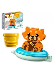 Lego , Konstruktionsspielsteine »Badewannenspass: Schwimmender Panda (10964), DUPLO«, (5 St.), Badewannenspielzeug , bunt