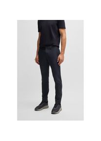BOSS Green, Herren, BOSS Green Stretch-Hose &raquo;T Commuter-Slim&laquo; in schmaler Passform, dunkelblau402, 54, N-Gr, Hose von BOSS Green Menswear