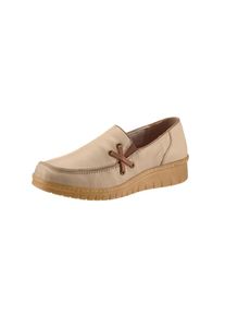Loretta , Damen , Slipper , beige , Weite H