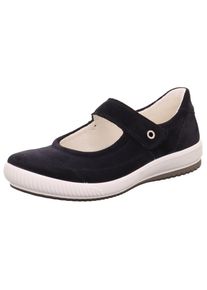 Legero, Unisex, Riemchenballerina &raquo;TANARO 5.0&laquo; , Slipper, Ballerina, Schlupfschuh mit Wechselfussbett und Klettriegel, oceano (blau), 37, 