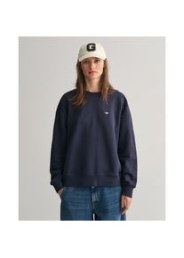 Gant , Sweatshirt »SHIELD C-NECK SWEAT« Grafische -Stickerei auf der Brust , blau , Sweatshirt von Gant