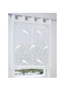 Raffrollo mit Schlaufen , beige , HEINE HOME