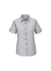 Killtec , Funktionshemd »KOS 43 WMN WVN SHRT«, Karierte, wasserabweisende, atmungsaktive, PFAS-freie Bluse , blau , Karierte Damen Funktionsbluse...