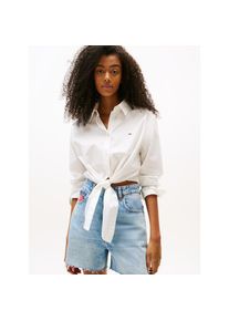 Tommy Jeans , Langarmbluse »TJW LS TIE FRONT SHIRT« , beige , Bluse von Tommy Jeans