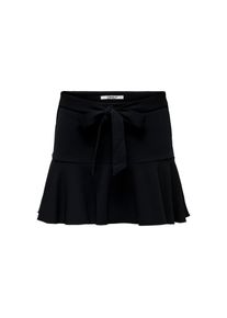 Only, Unisex, Only Minirock &raquo;ONLPOPTRASH MW LIFE SKATE SKIRT PNT&laquo;, schwarz, XS (34), Minirock von Only