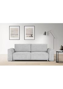 3-Sitzer Beatrice Schlafsofa, wahlweise auch mit Bettfunktion und Bettkasten, incl. 2 Zierkissen , beige , Inosign