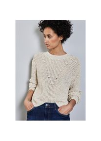 Street One , Rundhalspullover mit Strukturmuster , Pullover von Street One