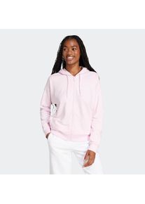 adidas Sportswear , Kapuzensweatshirt »W LIN FT FZ HD« , pink , Diese klassisch-cleane Kapuzenjacke ist teilweise aus einem Mix aus recycelten und...