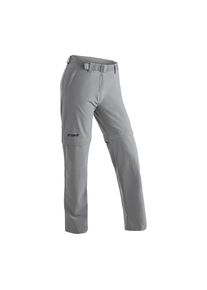 Maier Sports , Funktionshose »Nata 2«, Damen Wanderhose, zipp-off Outdoor-Hose, 3 Taschen, Regular Fit , grau , Dank praktischer Zipp-off-Funktion...