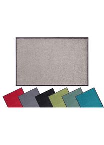 Fussmatte »Clean & Walk« rechteckig 7 mm Höhe Schmutzfangmatte, Türmatte, In- und Outdoor, Teppich, Läufer, waschbar , grau , my home ,...