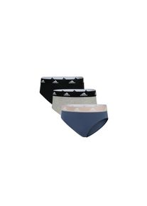 adidas Sportswear , Bikinislip »"Sport Active Comfort Cotton"«, (3er Pack), Logo-Web-Bund, elastisches Single Jersey, schnelltrocknend , bunt ,...