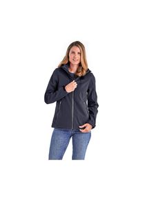 Killtec , Softshelljacke »Damen Softshelljacke«, Wasserabweisende, winddichte Softshelljacke mit abnehmbarer Kapuze , blau , Damen Softshelljacke...