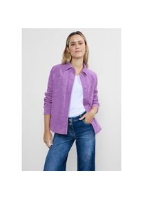 Cecil , Jackenblazer, mit aufgesetzten Brusttaschen , lila , Overshirt-Jacke von Cecil