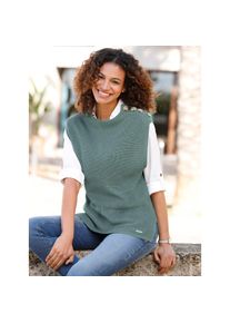 Casual Looks , Pullunder »Pullunder« , grün , mit 50% Baumwolle