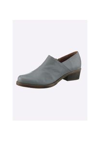 Andrea Conti , Damen , Stiefelette , grau , aus Rind-Nappaleder