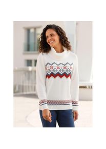 Casual Looks , Rollkragenpullover »Rollkragen-Pullover« , beige , softweicher Materialmix