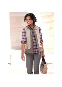 Casual Looks , Karobluse , lila , reine Baumwolle