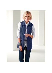 Classic Basics, Unisex, Longweste, marine, 38, Weste