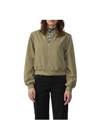 QS , Blouson mit Rippbündchen , grün , Blouson von QS