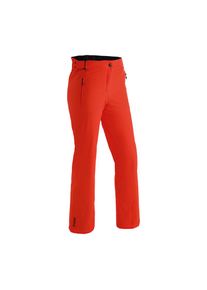 Maier Sports, Unisex, Skihose &raquo;Vroni slim&laquo; Unisex Schneehose, wind- und wasserdicht, 2 RV-Taschen, Slim Fit, neonrot, 46, Normalgr&ouml;ssen, Absolute 