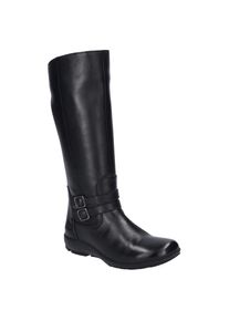 Josef Seibel, Unisex, Stiefel &raquo;Charlotte 11&laquo; Winterstiefel, Stiefelette, Komfortschuh mit flachem Absatz, schwarz, 38, Normalschaft, Stiefel mit zwei 