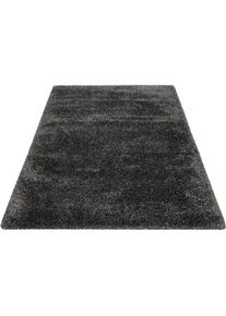 Hochflor-Teppich &raquo;Live Nature ESP-80124&laquo; rechteckig 55 mm H&ouml;he weiche Haptik, Wohnzimmer , grau , Esprit , Obermaterial: 100% Polypropylen