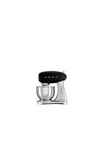 Smeg , Küchenmaschine »50 ́s Retro Style, Schwarz« , silberfarben