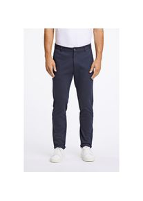 LINDBERGH, Herren, LINDBERGH Stoffhose mit Stretch, navy mix, L, N-Gr, Moderne Performance-Hose von LINDBERGH