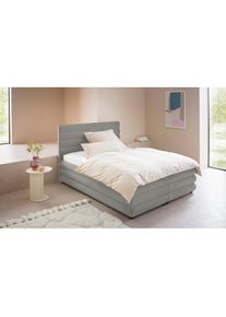 Polsterbett »Maylis« wahlweise mit und ohne Matratze und Lattenrost, auch in 200cm Breite , grau , LeGer Home by Lena Gercke