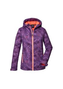 Killtec , Softshelljacke »KOS 346 GRLS SFTSHLL JCKT«, Mädchen Softshelljacke, 10.000 mm Wassersäule, reflektierend , rosa , Softshelljacke mit...