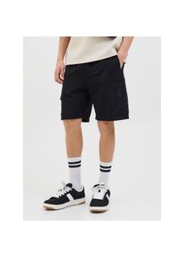 Jack & Jones Jack & Jones, Herren, Cargohose &raquo;JPSTJAIDEN MARCHER CARGO SHORTS SRT SN&laquo;, schwarz, XS, N-Gr, Coole Cargo Short von jack & Jones
