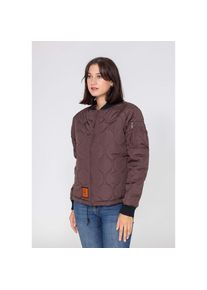 Bombers Original, Unisex, Bomberjacke &raquo; Bomberjacke Alton W&laquo;, braun, XS, Bomberjacke