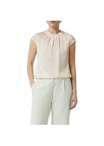 comma, Comma , Satinbluse, mit All-Over-Print , rosa , Bluse von COMMA