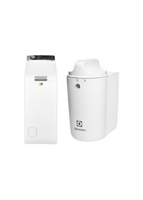 Electrolux , Waschmaschine Toplader &raquo;WAGL4T400&laquo; 7 kg 1300 U/min , weiss , T&uuml;ranschlag: Oben (Toplader) Schleuderdrehzahl: 1300 U/min.