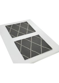 Platzset »Casket Valdelana«, (Packung, 2 St.) , schwarz , Adam