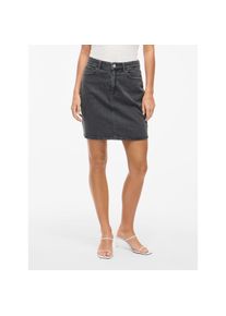 Vila, Unisex, Jeansrock &raquo;VIKAJA JAF LBD DENIM SKIRT- NOOS&laquo;, grau denim, 42, Kurzer Jeansrock von Vila